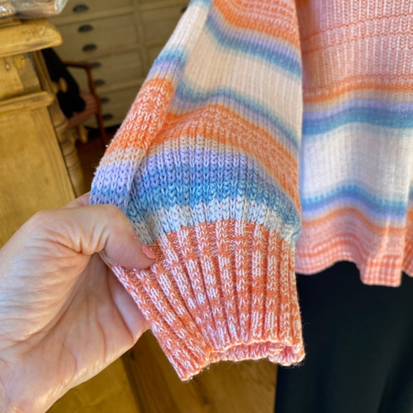 LOFT Colorful Sweater -‎ Size L - Picture 9 of 10